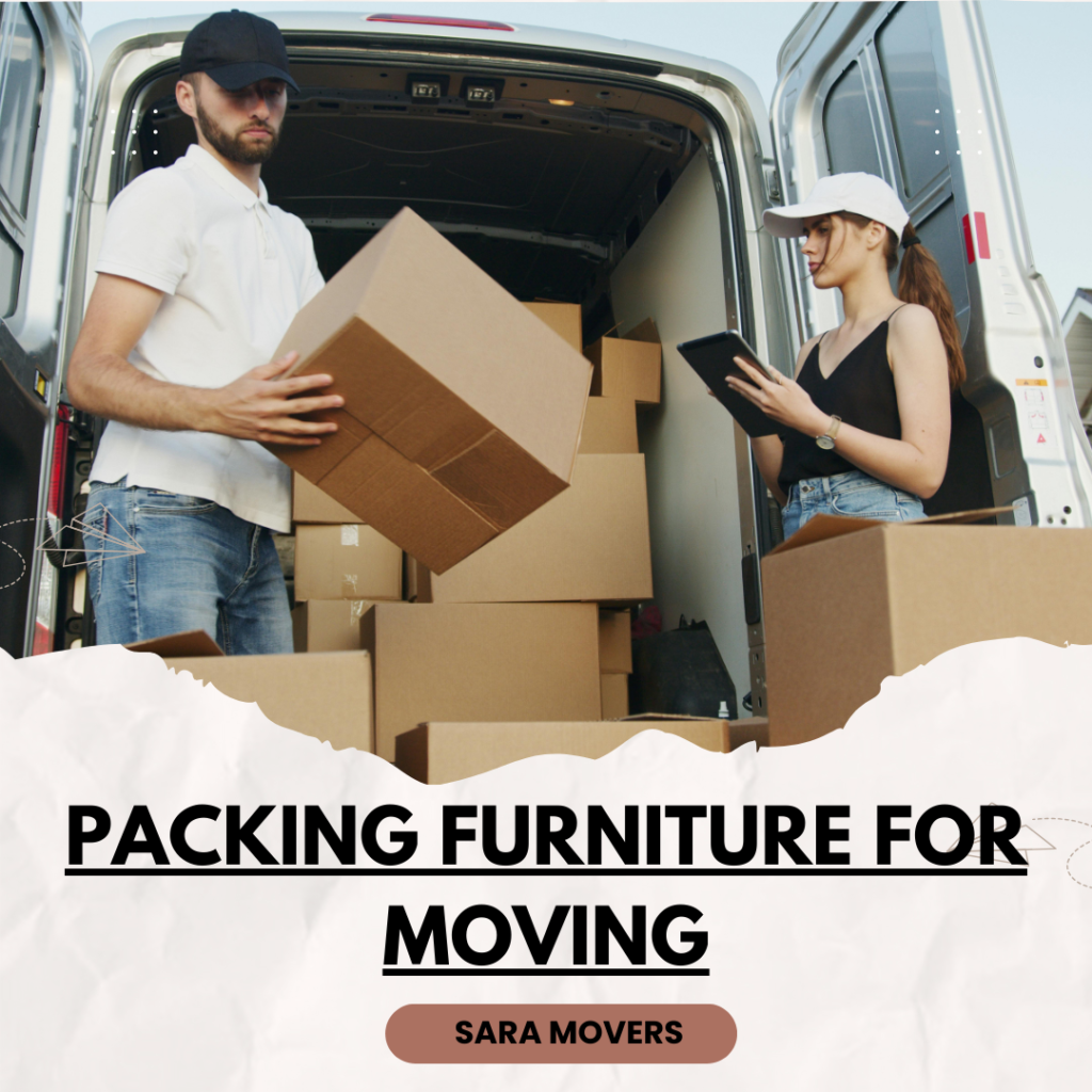 packing furniture for moving