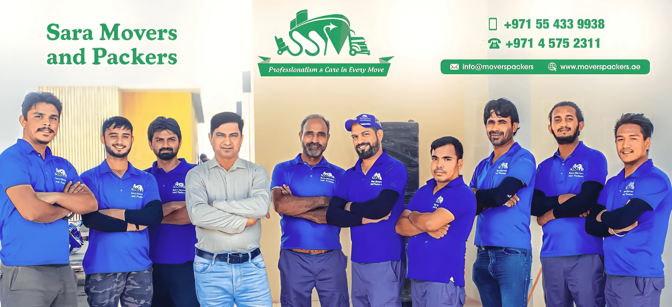 The Sara Movers and Packers team