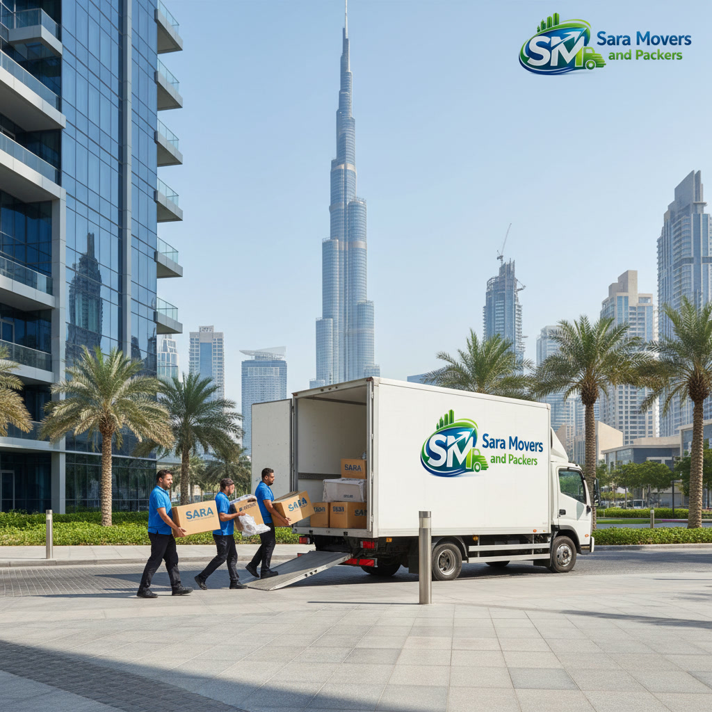 Sara Movers and Packers moving in Downtown Dubai