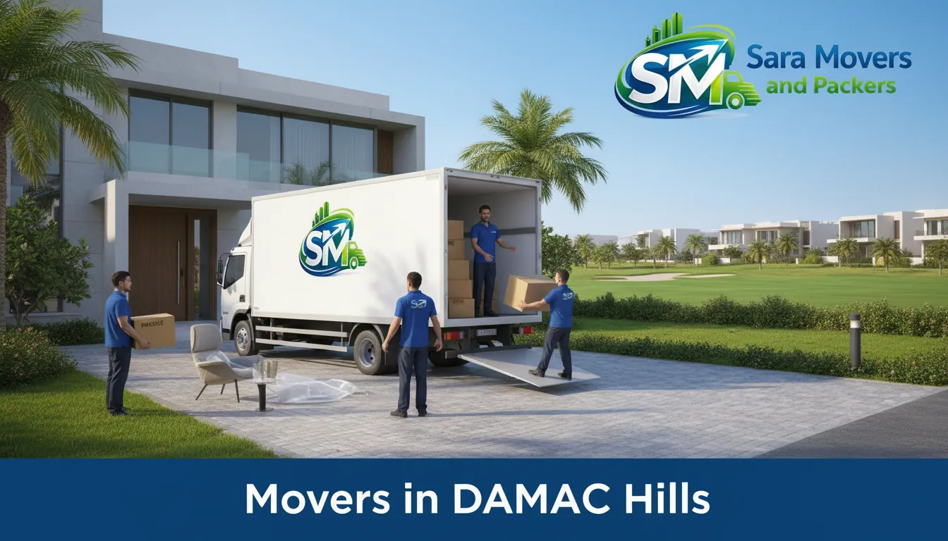 Sara Movers and Packers moving in DAMAC Hills